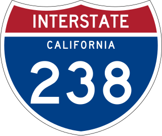 <span class="mw-page-title-main">Interstate 238 and State Route 238 (California)</span> Highway in California