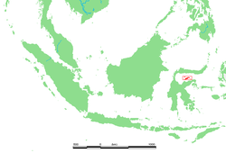 A Togian-szigetek elhelyezkedése Indonézia szigetvilágán belül
