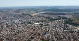 Vista aérea de Teixeira de Freitas