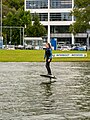 * Nomination Demonstration of an electrical hydrofoil surfboard on Messesee Friedrichshafen --MB-one 08:35, 17 January 2024 (UTC) * Promotion  Support Good quality. --Mike Peel 22:29, 17 January 2024 (UTC)