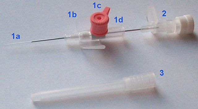 Peripheral venous catheter - Wikipedia