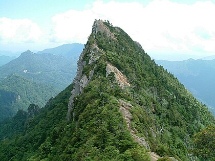 四国最高峰石锤山