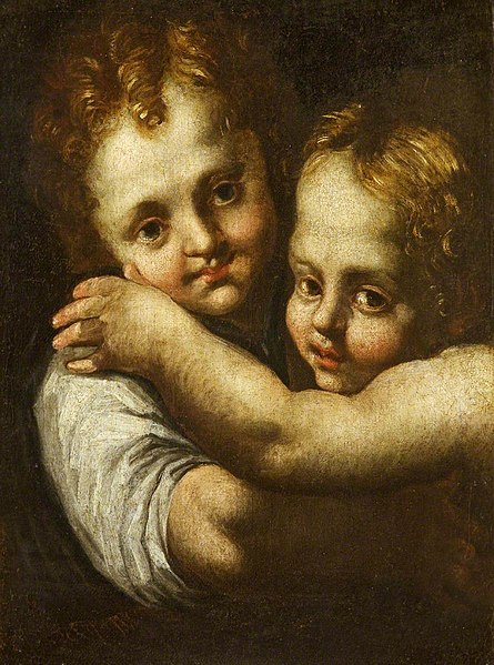 File:Italian (Parmesan) School (attributed to) - Two Children Embracing - 732332 - National Trust.jpg