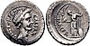 Iulius Caesar denarius 44 BC 851830.jpg