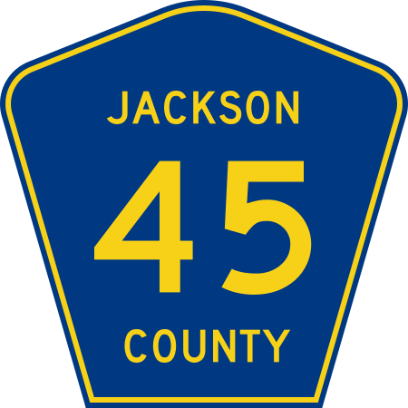 File:Jackson County Route 45 AR.svg