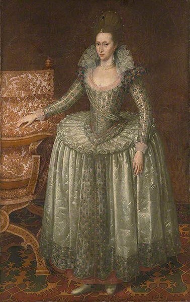 File:John de Critz the elder (1551-1552-1642) - Anne of Denmark - NPG 6918 - National Portrait Gallery.jpg