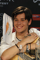 Jon Lilygreen beim Eurovision Song Contest in Oslo (2010)
