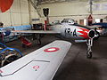 KR-A F-84 Thunderjet på Aalborg Forsvars- og Garnisonsmuseum