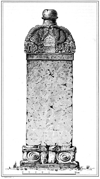 File:Karabalgasun inscription - Reconstruction of the stele Heikel 1892 plate III.jpg