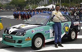 Karamjit Singh Malaysian rally driver