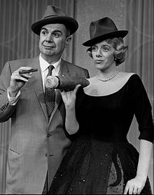 With Ken Murray on The Lux Show Starring Rosemary Clooney (1957) Ken Murray Rosemary Clooney Lux Show 1957.JPG