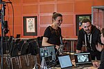 Миниатюра для Файл:Kulturhackathon Coding da Vinci Ost³ 2022 Preisverleihung Anne Liebscher, André Schütze.jpg