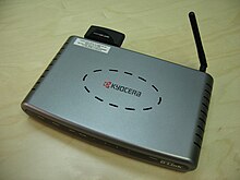 A Kyocera PC Card EV-DO router with Wi-Fi Kyocera EVDO router.jpg