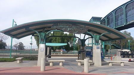 La Sierra Metrolink entrance