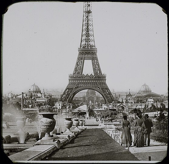 View of Exposition from Trocadero