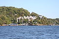 Houses on Lake of the Ozarks, Missouri, USA. Mile Marker=?