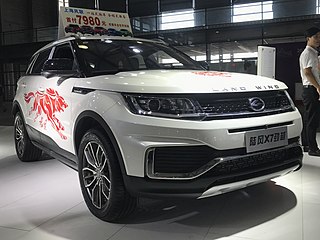 <span class="mw-page-title-main">Landwind X7</span> Chinese compact crossover SUV