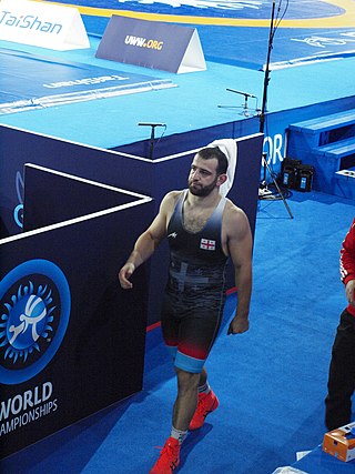 <span class="mw-page-title-main">Lasha Gobadze</span> Georgian amateur wrestler