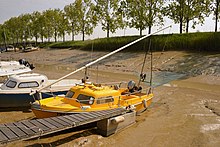 An Arcachonnais converted to a fishing boat Le bateau de plaisance Sam 3 (1).JPG