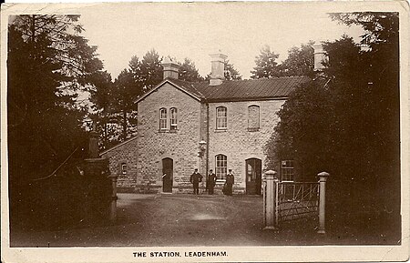 Leadenham railway station