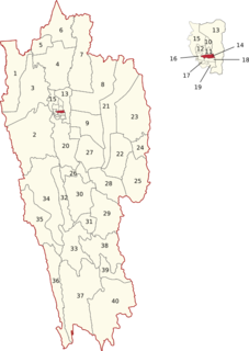 Aizawl East 2 (Legislative Assembly constituency) Constituency of the Mizoram legislative assembly in India