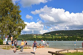 Plage des Grangettes.