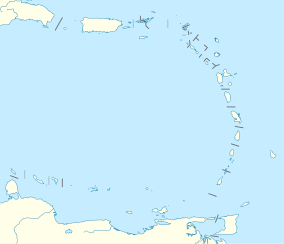 Map showing the location of Saba National Marine Park