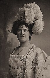 Lily Morris as Jack in Jack and Jill (1907) Lily Morris Princes Theatre Bristol 1907.jpg