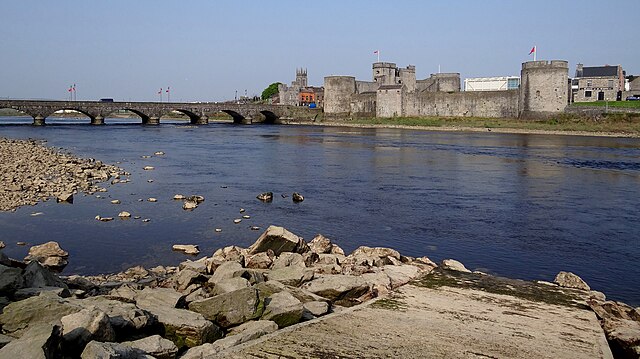King John's Castle on the River Shannon