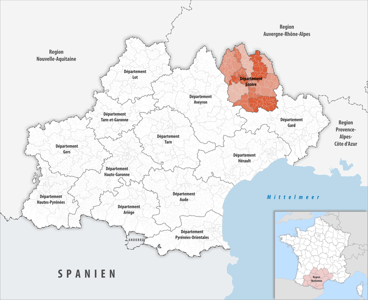 File:Locator map of Departement Lozère 2018.png