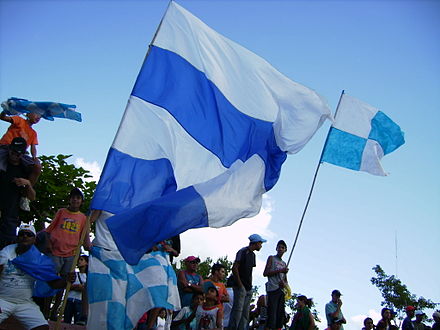 Supporters of the samba school Los Academicos in Artigas