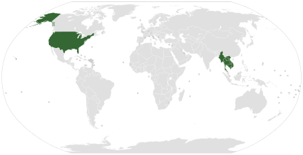 Lower Mekong Initiative members Lower Mekong Initiative map.svg