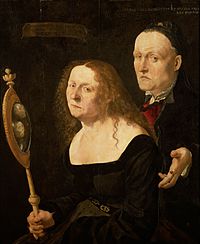 Hans Burgkmair és felesége (Lucas Furtenagel festménye 1529-ből)
