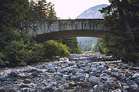 White River Bridge, south elevation (Mount Rainier Nat`l Park)