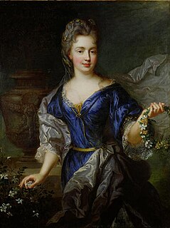 Marie Anne de Bourbon Légitimée de France