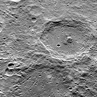 <span class="mw-page-title-main">Mahler (crater)</span> Crater on Mercury