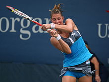 Minella at the 2012 US Open Mandy Minella (LUX).jpg