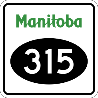 <span class="mw-page-title-main">Manitoba Provincial Road 315</span> Provincial Road