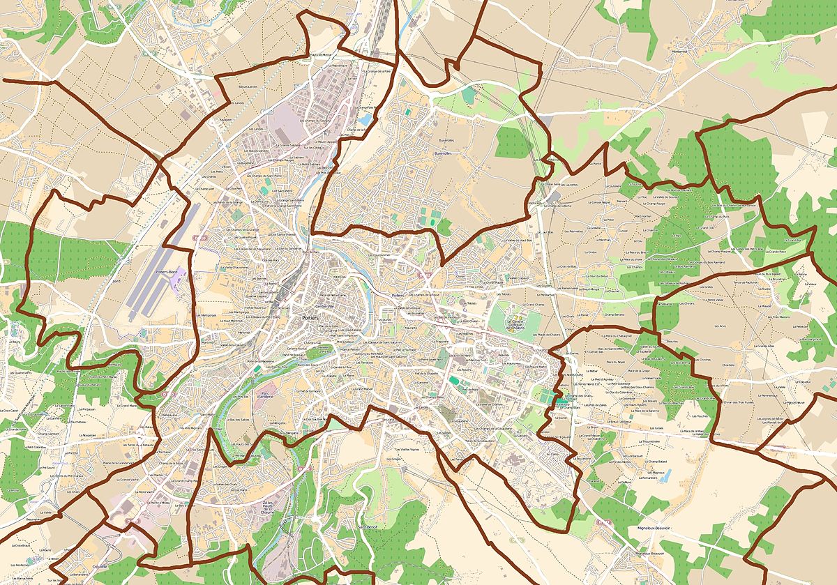 carte de poitiers