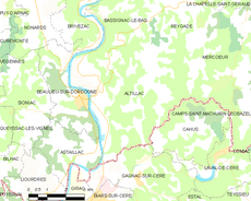 Map commune FR insee code 19007.png