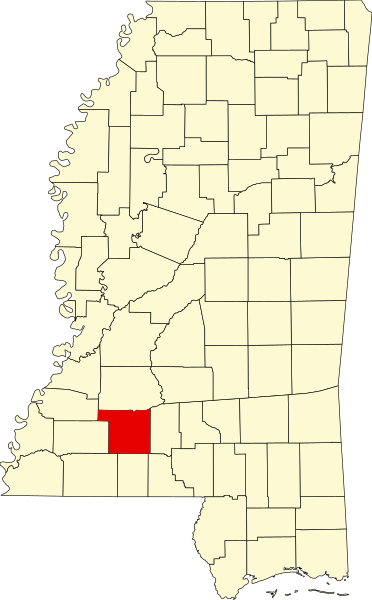 File:Map of Mississippi highlighting Lincoln County.svg