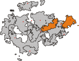 Karte des Freistaates Sachsen-Altenburg