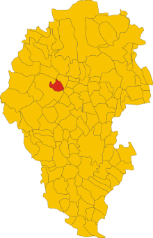 Localisation de Santorso