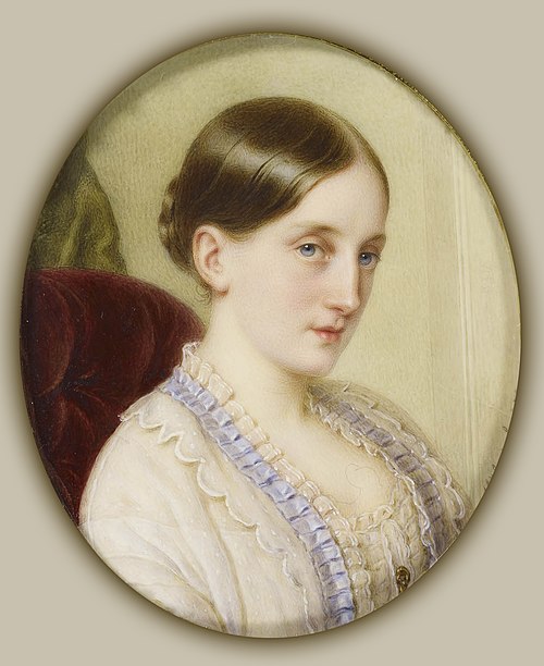 Image: Maria Nikolaievna by Anton Hahnisch after C.Robertson (1853, Royal Coll.)