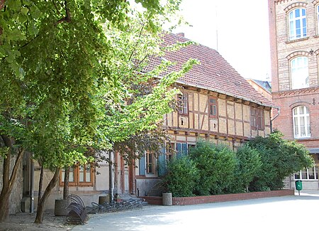 Marktstraße 8 (Quedlinburg) Hof