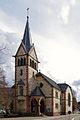 Aussenansicht der Martin Luther Kirche in Staufen im Breisgau