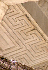 Celing detail in the Temple of Marte Ultore