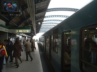 <span class="mw-page-title-main">San Joaquín metro station (Santiago)</span> Santiago metro station