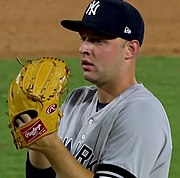 Mike King, Yankees pitcher, from Rhode island