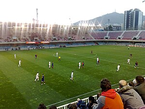 Fußballspiel in der Saison 2008/09